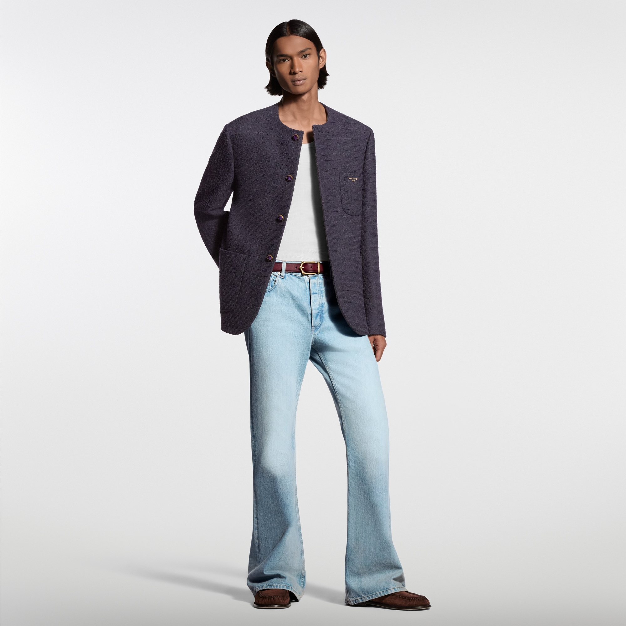 ノーカラー ブークレジャケット ｜ルイ・ヴィトン 公式サイト - 1AJVP2